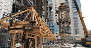 Демонтаж башенного крана в Кореновске - услуги по демонтажу от Сварной-Кнв от 1523 руб.